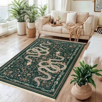 Covor, 295, 120x180 cm, Bumbac, Multicolor imagine