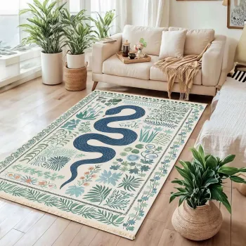 Covor, 299, 120x180 cm, Bumbac, Multicolor imagine