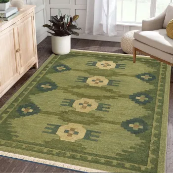 Covor, 311, 80x150 cm, Bumbac, Multicolor imagine