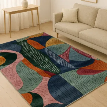 Covor (80 x 150), BSR-9, 80x150 cm, Multicolor imagine