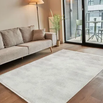 Covor (80 x 150), Cunda Cn009, 80x150 cm, Bej imagine