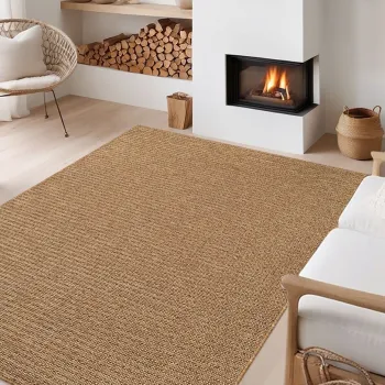 Covor (80 x 150), Jutem 0103, 80x150 cm, Bej imagine