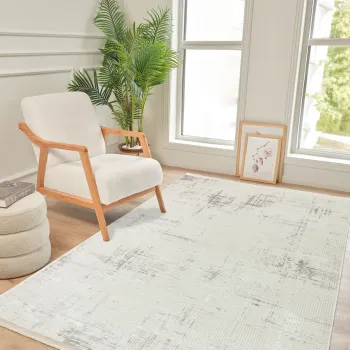 Covor (80 x 150), Kadifem Kd010, 80x150 cm, Crem imagine