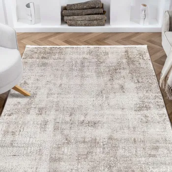 Covor (80 x 150), Nazende Nz009, 80x150 cm, Bej imagine