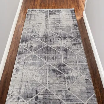 Covor (80 x 150), Nora 7392, 80x150 cm, Gri imagine