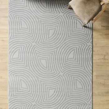 Covor (80 x 150), Sahara 1113, 80x150 cm, Argintiu imagine