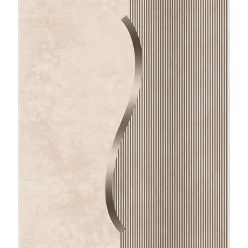 Covor (80 x 150), Sftkece035, 80x150 cm, Bej imagine