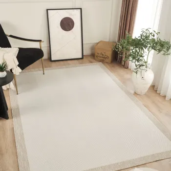 Covor (80 x 150), Sisalux 3084, 80x150 cm, Crem / Bej imagine