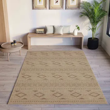 Covor (80 x 300), Aselya, 80x300 cm, Bej imagine