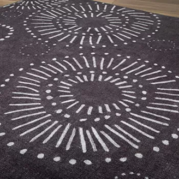 Covor, Ada Gon?l Chenille, 140x190 cm, Poliester , Multicolor imagine