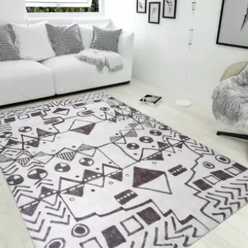 Covor, Ada Gon?l Chenille, 140x190 cm, Poliester , Multicolor imagine