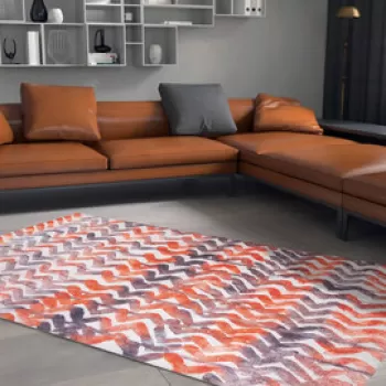 Covor, Ada Gon?l Chenille, 140x190 cm, Poliester , Multicolor imagine