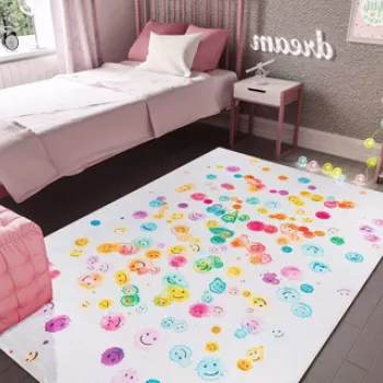 Covor, Ada Gon?l Chenille AL 309 , 150x230 cm, Poliester , Multicolor imagine