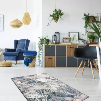 Covor, Adel Djt , 50% TESTURA DE catifea/50% poliester, Multicolor imagine