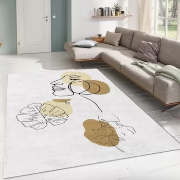 Covor, ALHO CARPET-13A , 120x180 cm, Poliester, Multicolor imagine