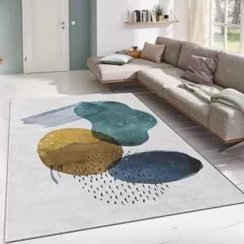 Covor, ALHO CARPET-37A , 160x230 cm, Poliester, Multicolor imagine