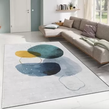 Covor, ALHO CARPET-39A , 160x230 cm, Poliester, Multicolor imagine