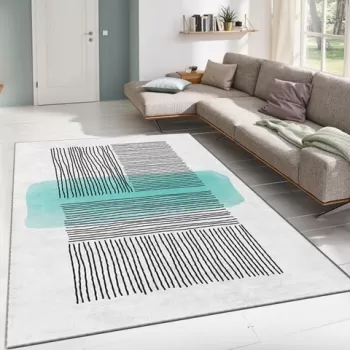 Covor, ALHO CARPET-42A , 120x180 cm, Poliester, Multicolor imagine