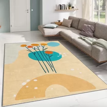 Covor, ALHO CARPET-47A , 80x140 cm, Poliester, Multicolor imagine