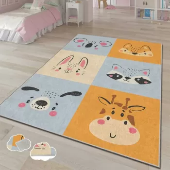 Covor, ALHO CHL-12A , 120x180 cm, Poliester, Multicolor imagine