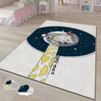 Covor, ALHO CHL-1A , 120x180 cm, Poliester, Multicolor imagine