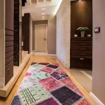 Covor, Ally Djt , 50% TESTURA DE catifea/50% poliester, Multicolor imagine