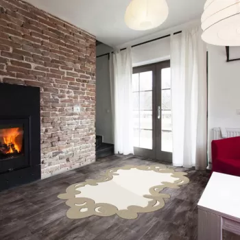 Covor, ALN600FG416BJ07, 160x230 cm, Poliester, Bej / Crem imagine