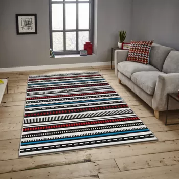 Covor, ASR CRPT-105 , 140x220 cm, Poliester, Multicolor imagine