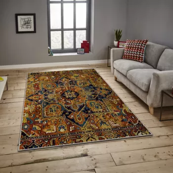 Covor, ASR CRPT-109 , 120x180 cm, Poliester, Multicolor imagine