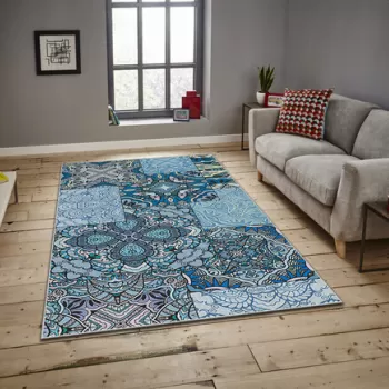 Covor, ASR CRPT-111 , 80x140 cm, Poliester, Multicolor imagine