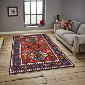 Covor, ASR CRPT-113 , 180x280 cm, Poliester, Multicolor imagine