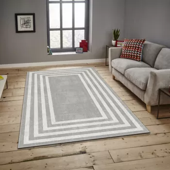 Covor, ASR CRPT-121 , 100x140 cm, Poliester, Multicolor imagine