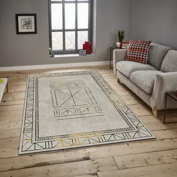 Covor, ASR CRPT-122 , 140x220 cm, Poliester, Multicolor imagine