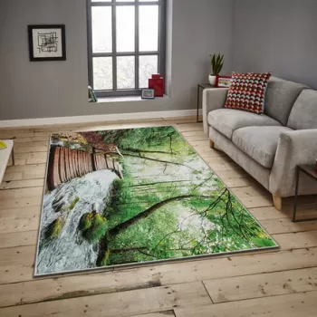 Covor, ASR CRPT-13 , 100x140 cm, Poliester, Multicolor imagine