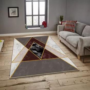 Covor, ASR CRPT-135 , 160x230 cm, Poliester, Multicolor imagine