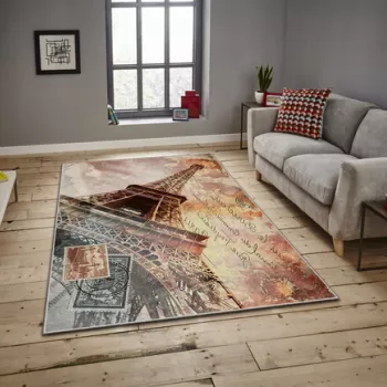 Covor, ASR CRPT-14 , 80x140 cm, Poliester, Multicolor imagine