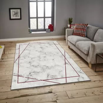 Covor, ASR CRPT-146 , 100x140 cm, Poliester, Multicolor imagine