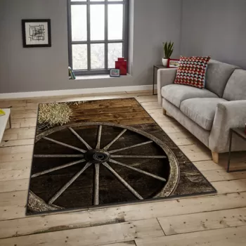 Covor, ASR CRPT-17 , 100x140 cm, Poliester, Multicolor imagine