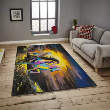 Covor, ASR CRPT-18 , 140x220 cm, Poliester, Multicolor imagine