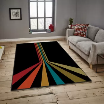 Covor, ASR CRPT-2 , 80x140 cm, Poliester, Multicolor imagine