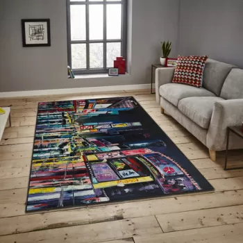 Covor, ASR CRPT-20 , 140x220 cm, Poliester, Multicolor imagine