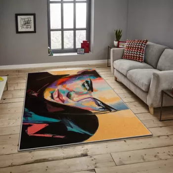 Covor, ASR CRPT-21 , 100x140 cm, Poliester, Multicolor imagine