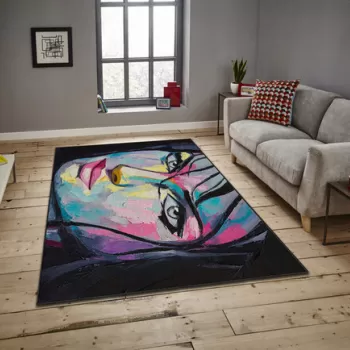 Covor, ASR CRPT-22 , 120x180 cm, Poliester, Multicolor imagine