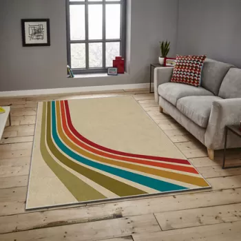 Covor, ASR CRPT-3 , 80x140 cm, Poliester, Multicolor imagine