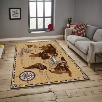 Covor, ASR CRPT-46 , 80x140 cm, Poliester, Multicolor imagine