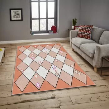 Covor, ASR CRPT-63 , 100x180 cm, Poliester, Multicolor imagine