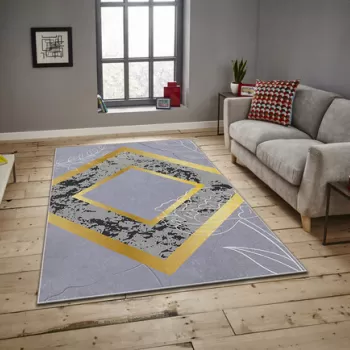 Covor, ASR CRPT-73 , 100x180 cm, Poliester, Multicolor imagine