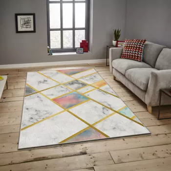 Covor, ASR CRPT-84 , 180x280 cm, Poliester, Multicolor imagine