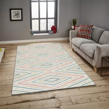 Covor, ASR CRPT-88 , 160x230 cm, Poliester, Multicolor imagine