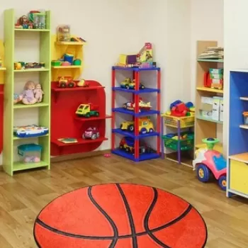 Covor, Basketball , 50% TESTURA DE catifea/50% poliester, Multicolor imagine